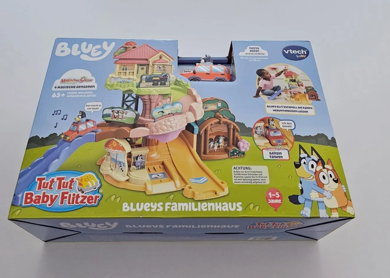 VTech Tut Tut Baby Flitzer Blueys Familienhaus Spielset