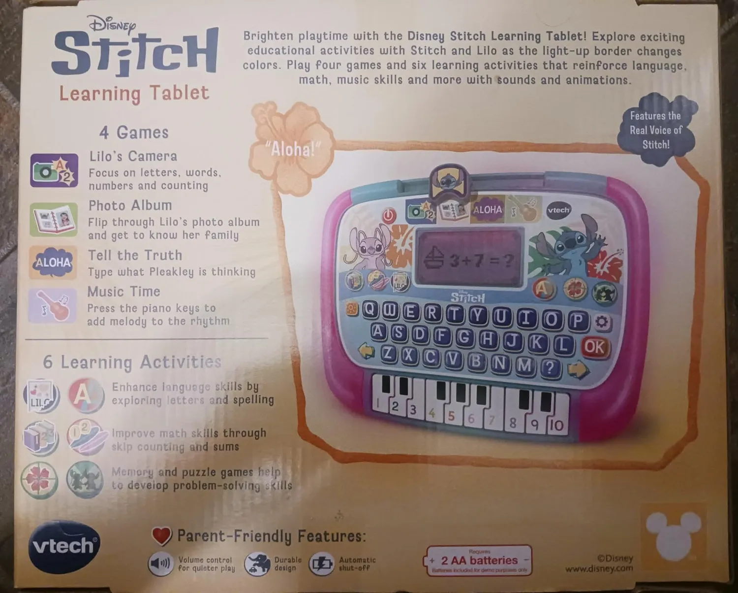 VTech Stitch Learning Tablet Lerntablet Disney