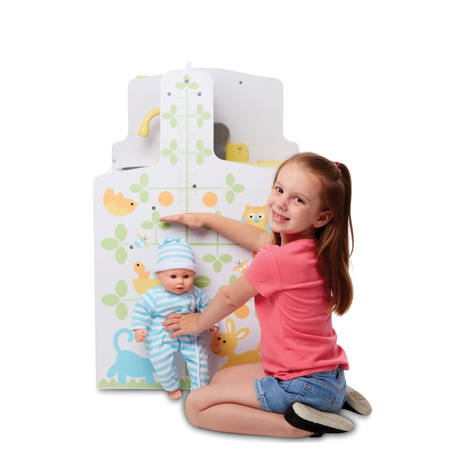 Melissa & Doug Mine to Love Baby Puppenstation Holz