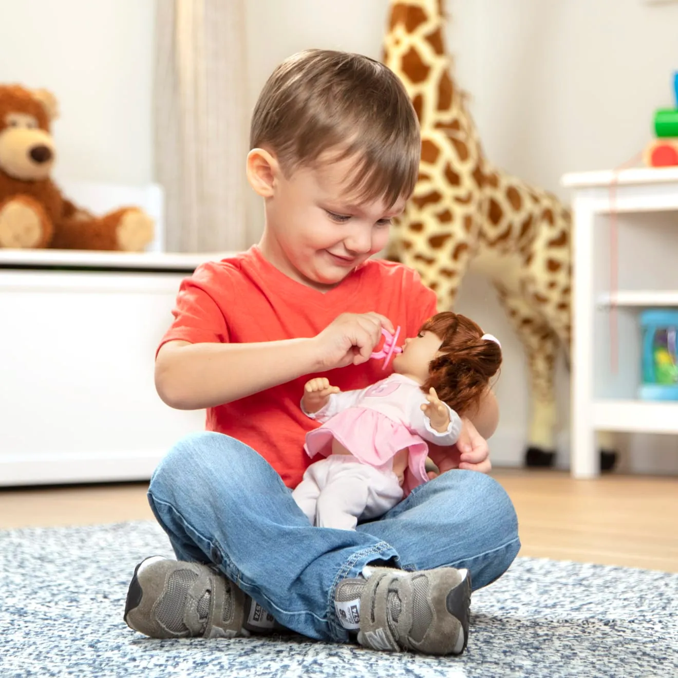 Melissa & Doug Mine to Love Brianna Puppe 30 cm