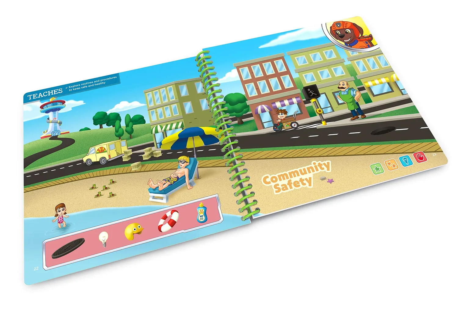 VTech LeapStart 480203 Paw Patrol Lernbuch Level 2
