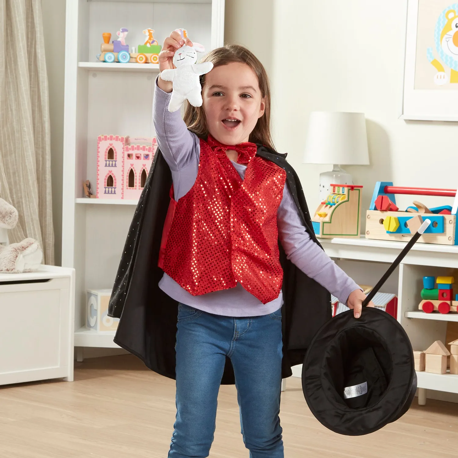 Melissa & Doug Zauberer Verkleidungsset Kostüm ab 3 Jahren