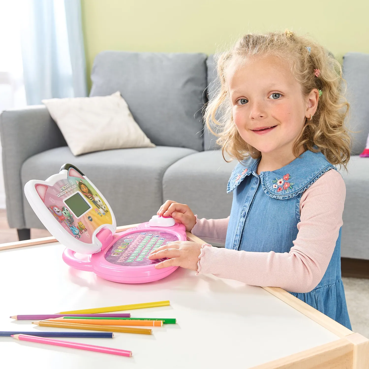 VTech Gabbys Dollhouse Lernlaptop QWERTZ 3-6 Jahre Computer