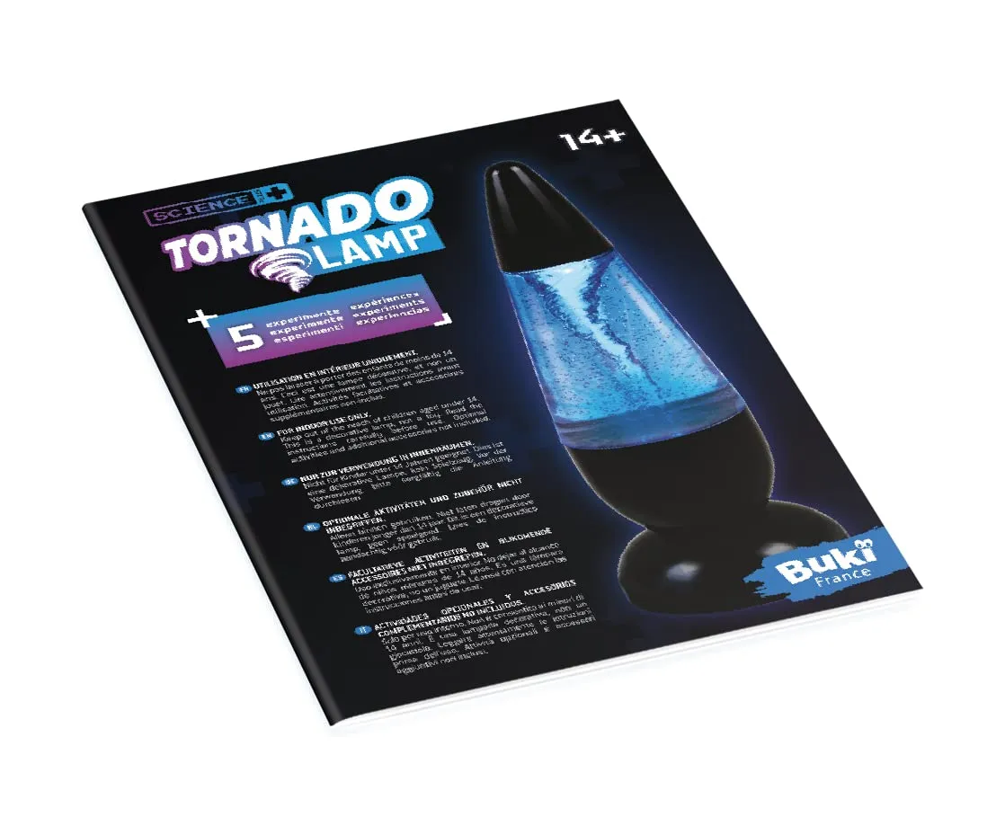 Buki France SP004 Tornadolampe Blau 24 cm LED