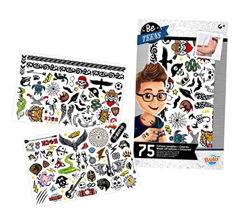 Buki TA006 Tattoos 75 Stück abwaschbar