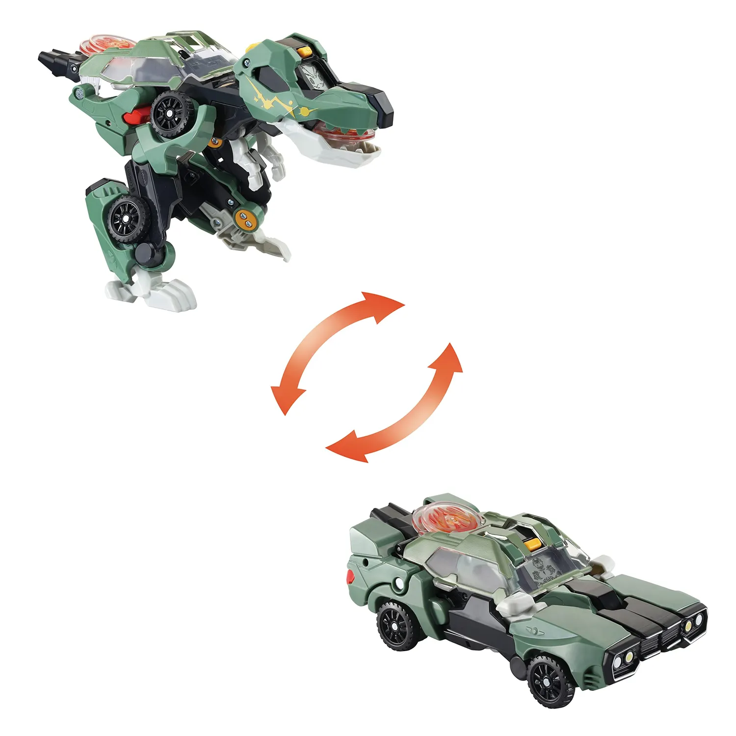 VTech Switch and Go Launcher-T-Rex Dino-Auto 2-in-1