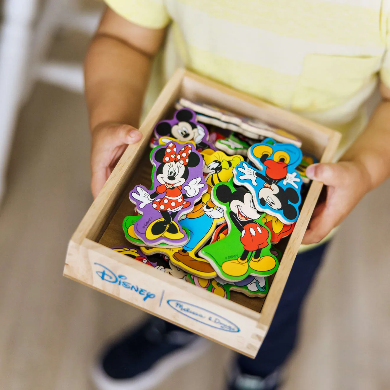 Melissa & Doug Disney Mickey Mouse Holzmagnete 20 Teile magnetisch