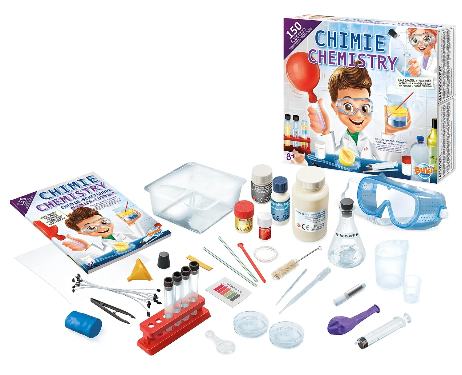 Buki France Chemie 150 Experimentierkasten ab 8 Jahren