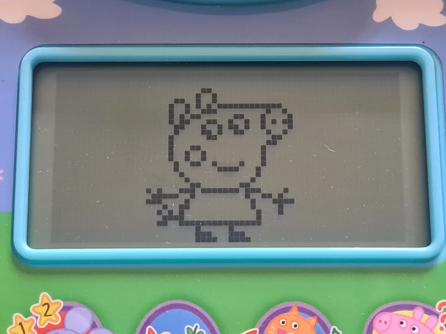 VTech Peppa Lerntablet Kindertablet 2-5 Jahre mit 26 Tasten