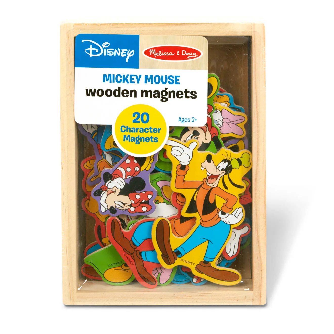 Melissa & Doug Disney Mickey Mouse Holzmagnete 20 Teile magnetisch