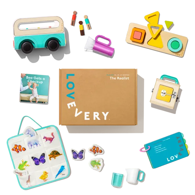 Lovevery Realisten-Set Spielset Deutsch 19-21 Monate