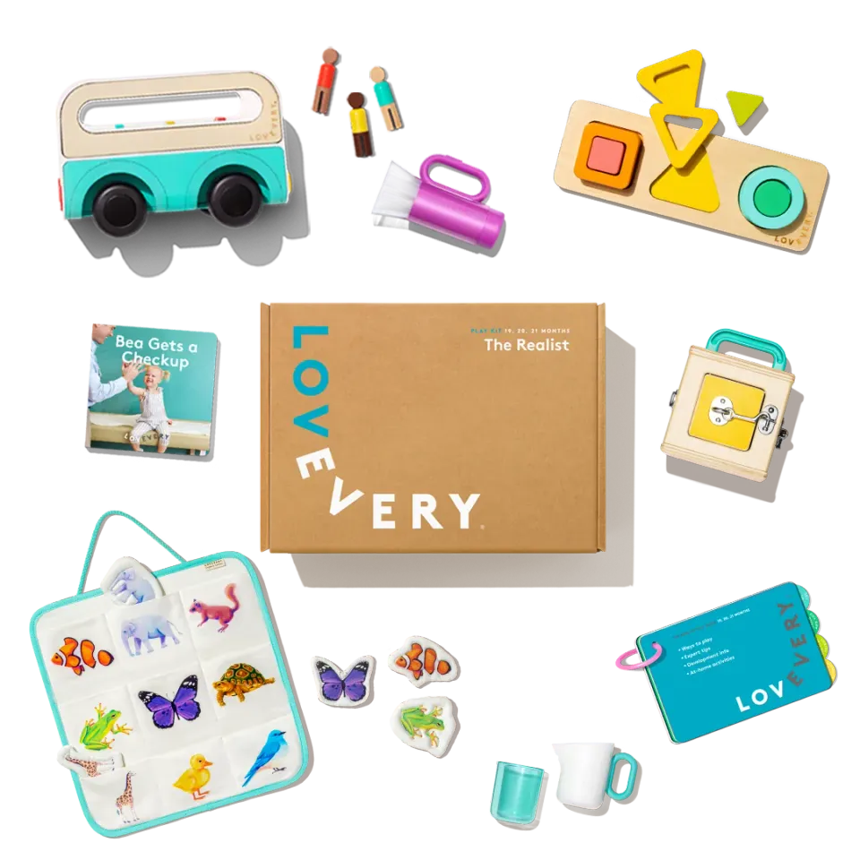 Lovevery Realisten-Set Spielset Deutsch 19-21 Monate