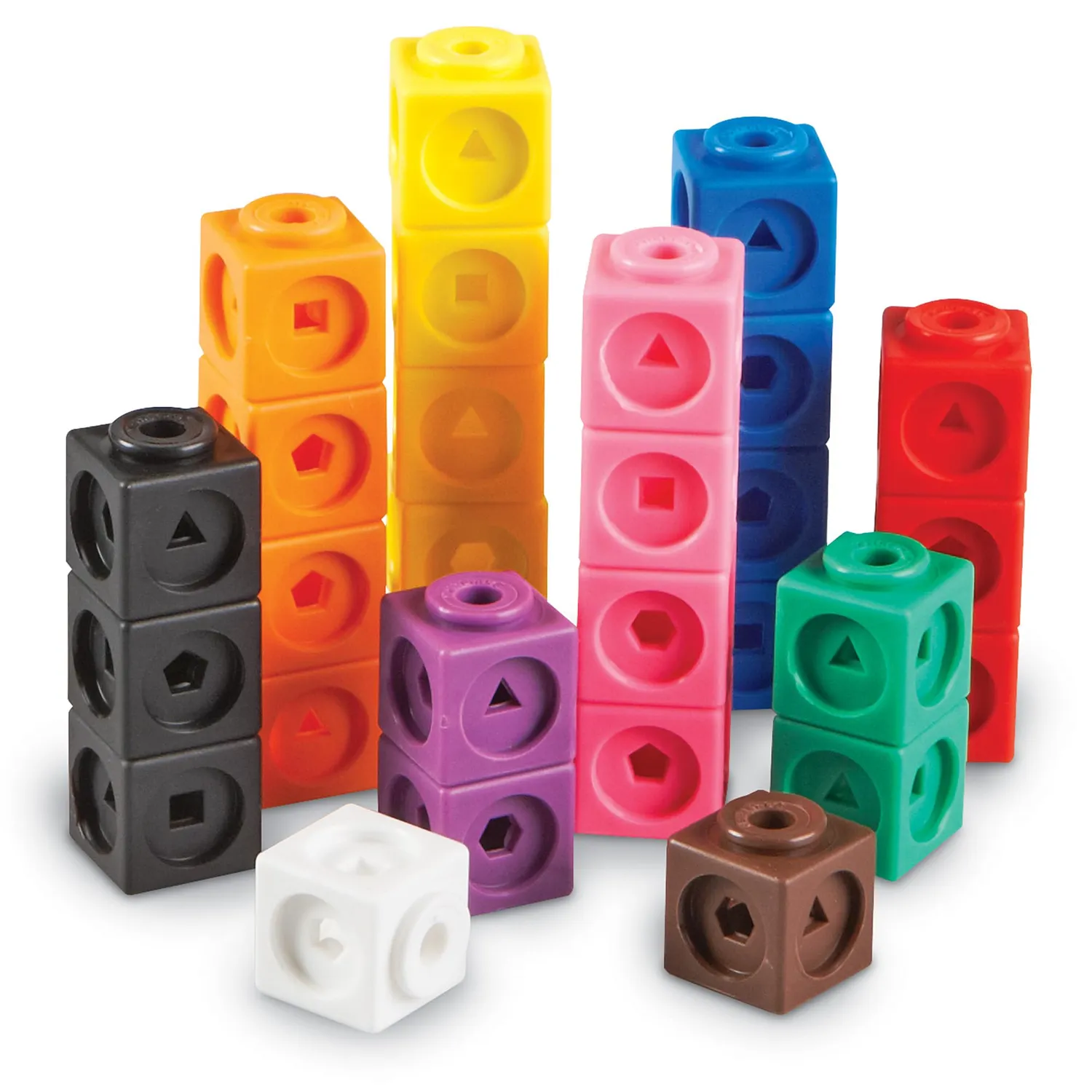 Learning Resources MathLink Steckwürfel 100er ab 5 Jahren