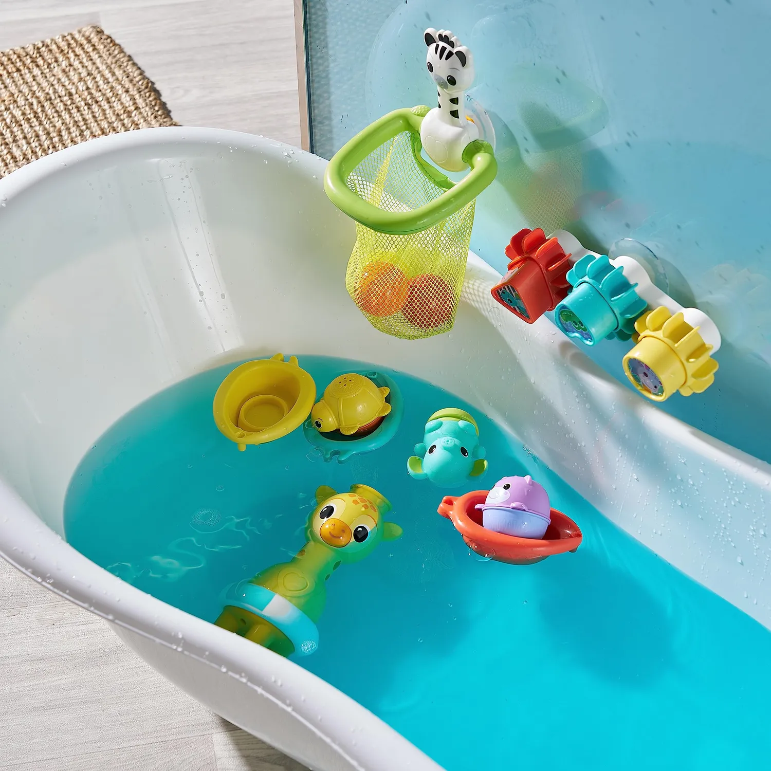 VTech Baby Badeset 6-teilig Badespielzeug mit 15 Elementen