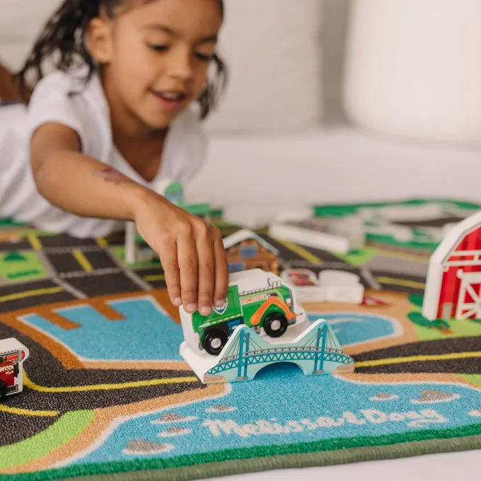 Melissa Doug PAW Patrol Adventure Bay Spielteppich 21 Figuren