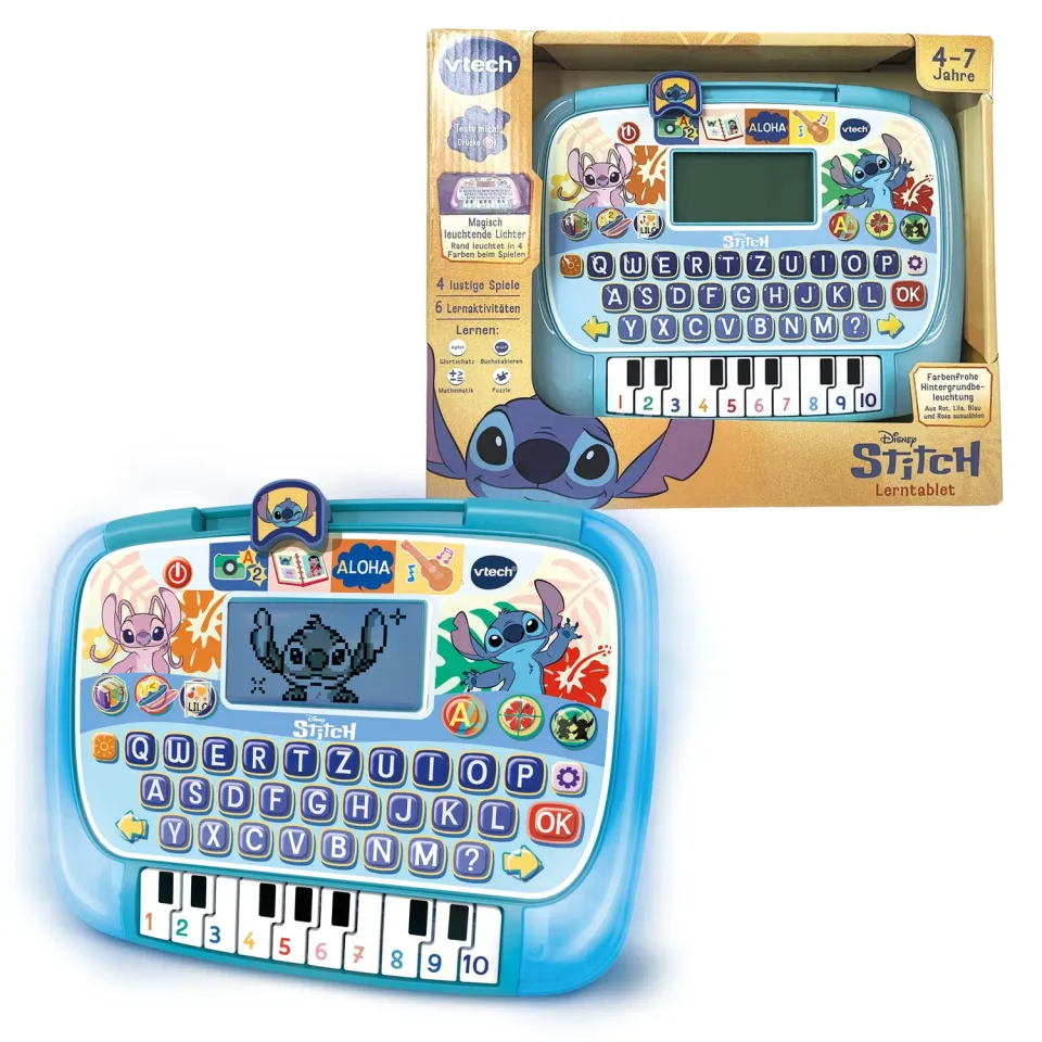 VTech Stitch Lerntablet 80-586104 Klavier 4-7 Jahre
