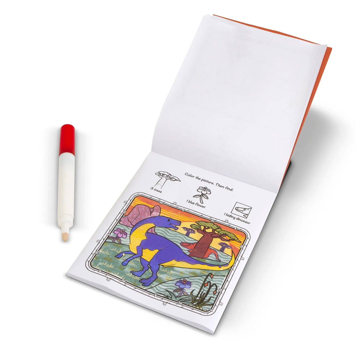 Melissa & Doug On the Go ColorBlast Dino Zaubermalblock