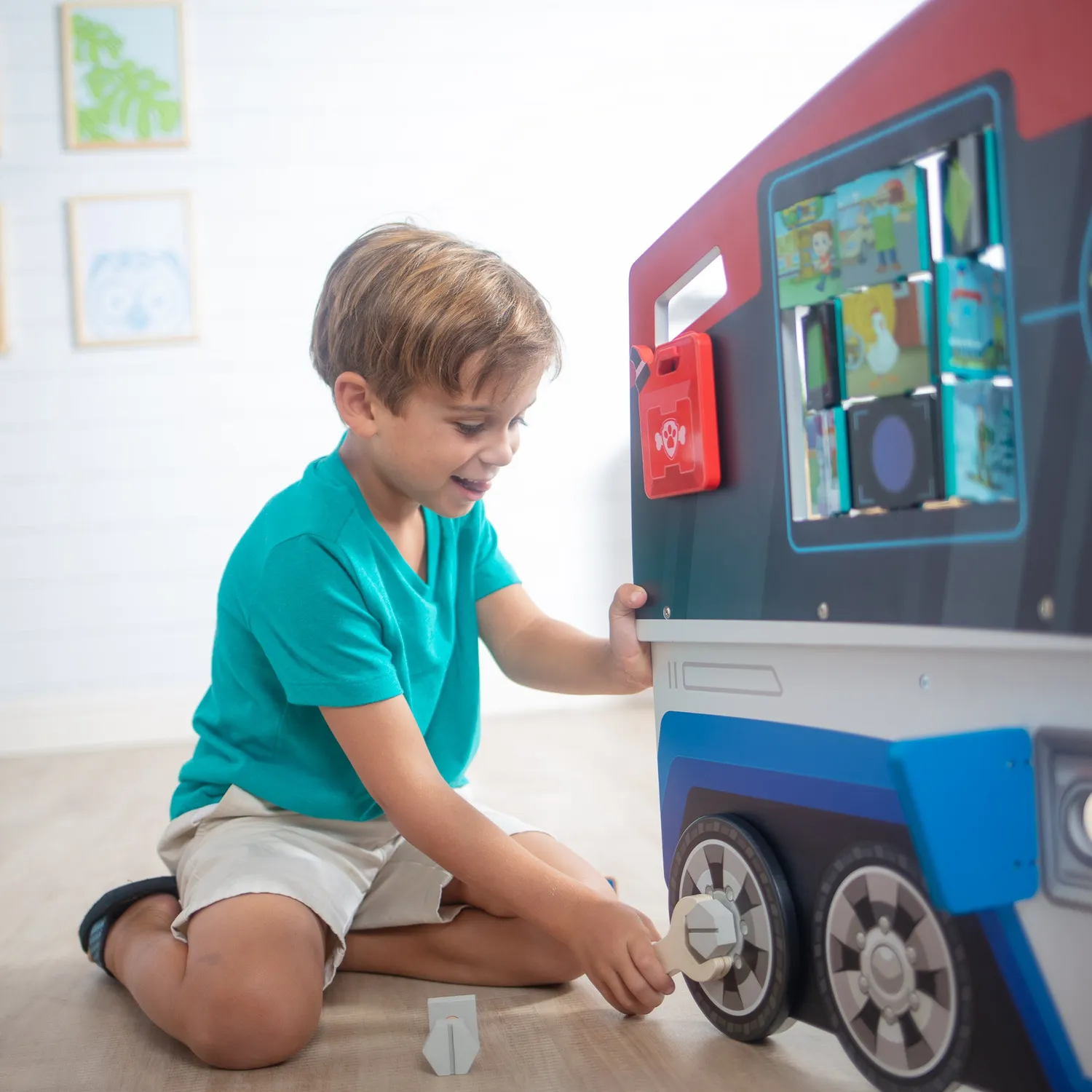 Melissa and Doug Paw Patrol Patroller Spielcenter Holz