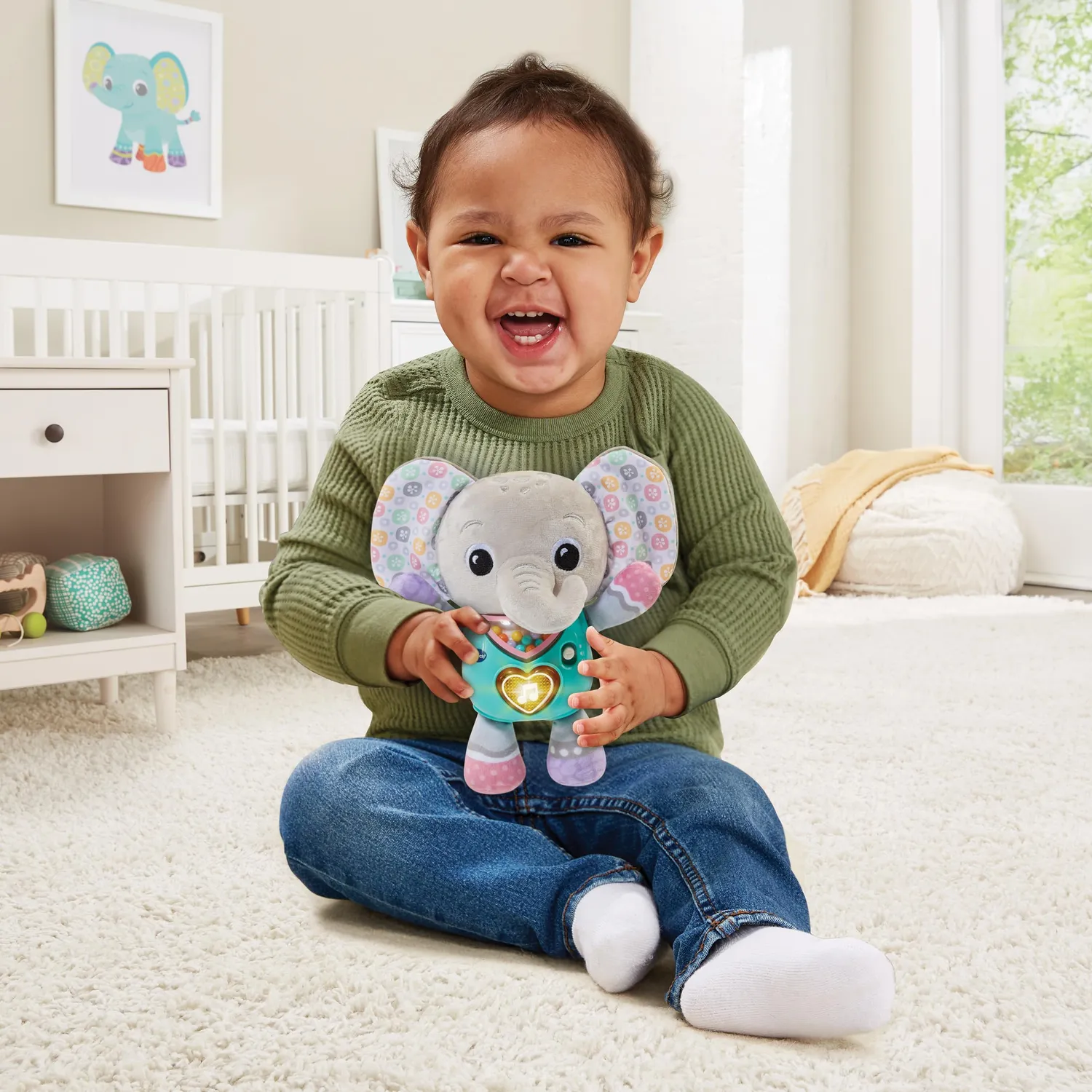 VTech Baby Melodienelefant Musikplayer Musikbox 9-36 Monate