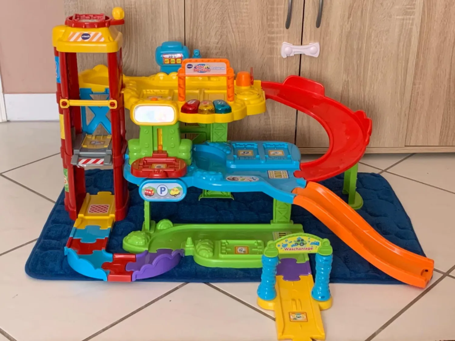 VTech Tut Tut Baby Flitzer Parkgarage 3-Etagen Garage mit Lift