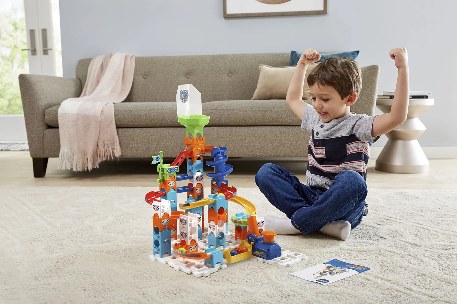 VTech Marble Rush Adventure S100 Murmelbahn 62 Teile ab 4 Jahre