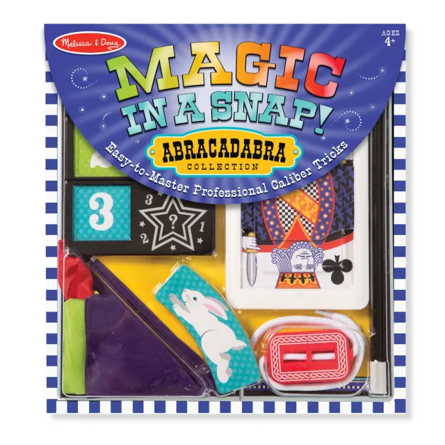 Melissa & Doug Magic in a Snap Abracadabra Zauberset 10-teilig