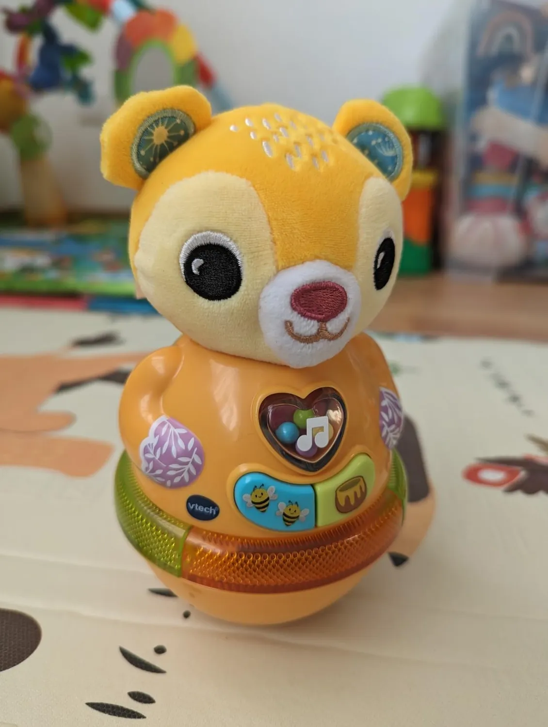 VTech Baby Wackelbärchen interaktives Spielzeug 3 Lieder