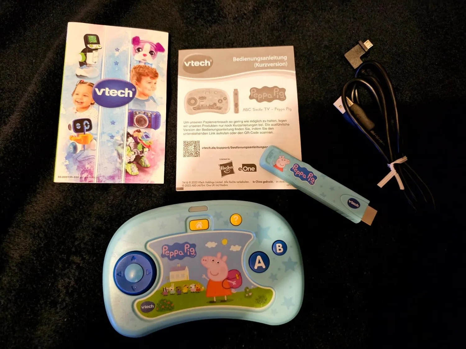 VTech ABC Smile TV Peppa Pig Lernkonsole HDMI 3-7 J.