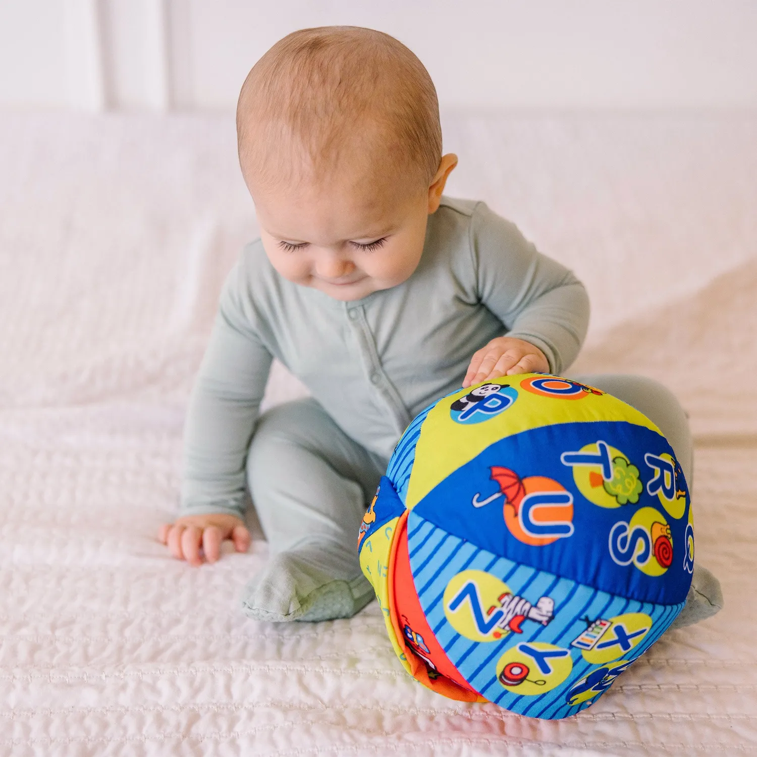 Melissa & Doug K's Kids 2-in-1 Talking Ball Lernball Stoff
