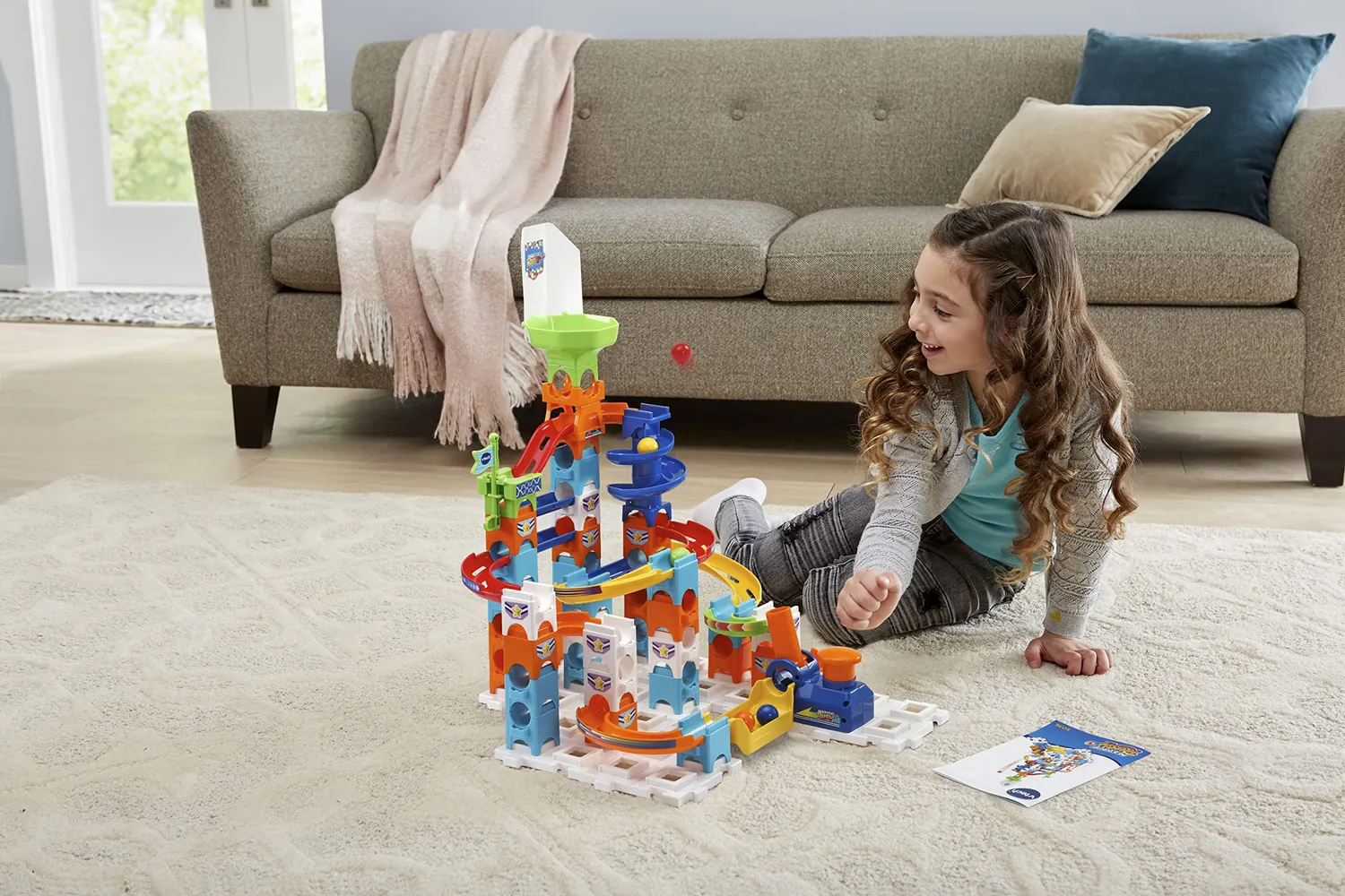 VTech Marble Rush Adventure S100 Murmelbahn 62 Teile ab 4 Jahre