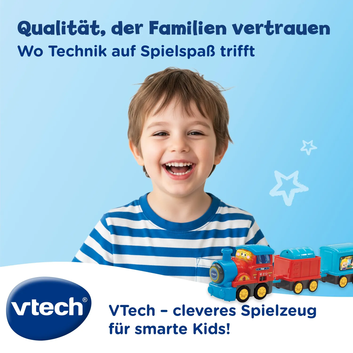 VTech Tut Tut Baby Flitzer Bunter Bahnhof Zug Spielset Motor
