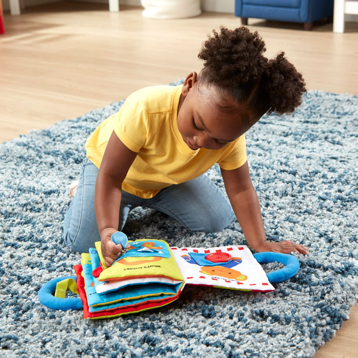 Melissa & Doug K's Kids My First Stoffbuch für Babys mit Puppen