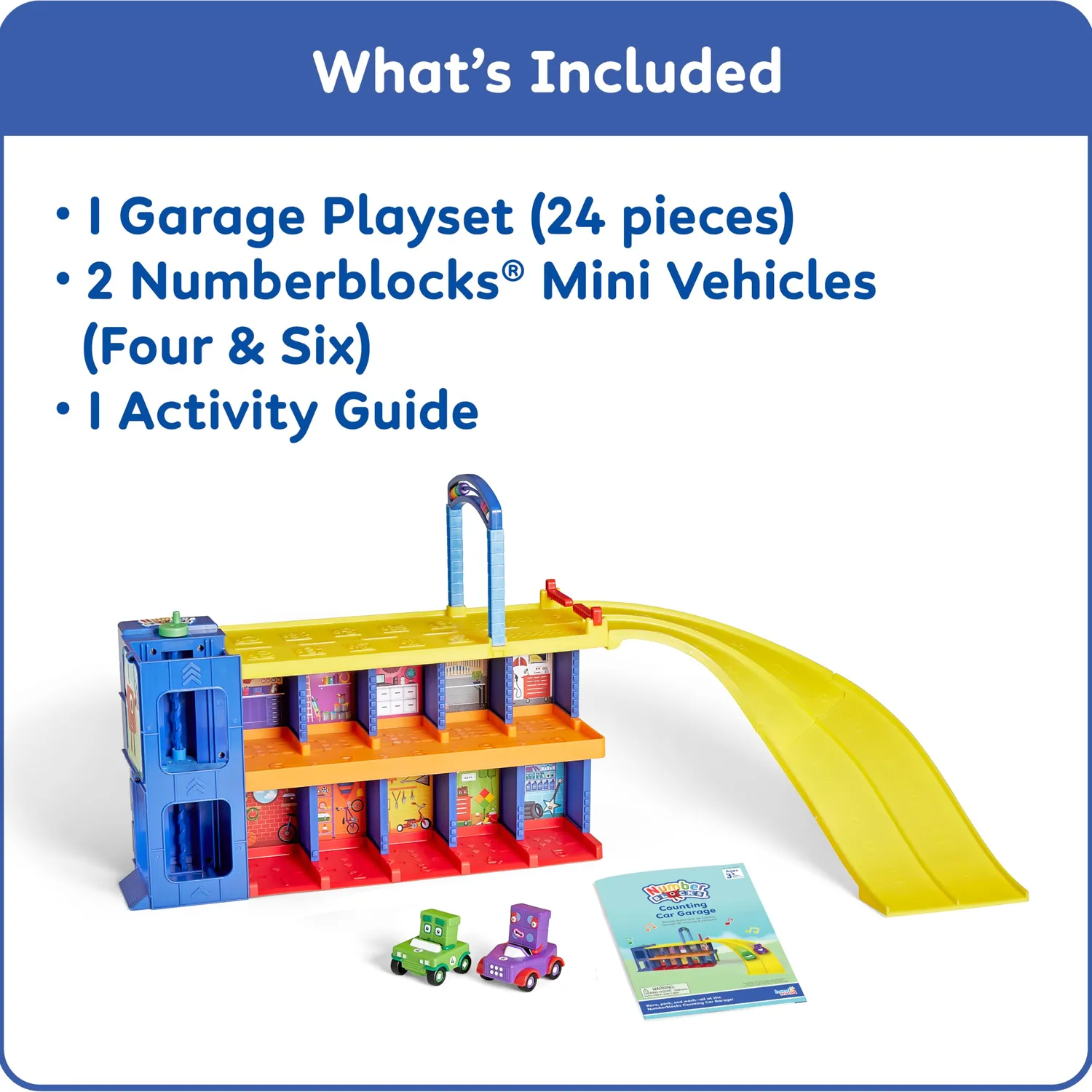 Learning Resources Numberblocks Counting Car Garage ab 3 Jahren