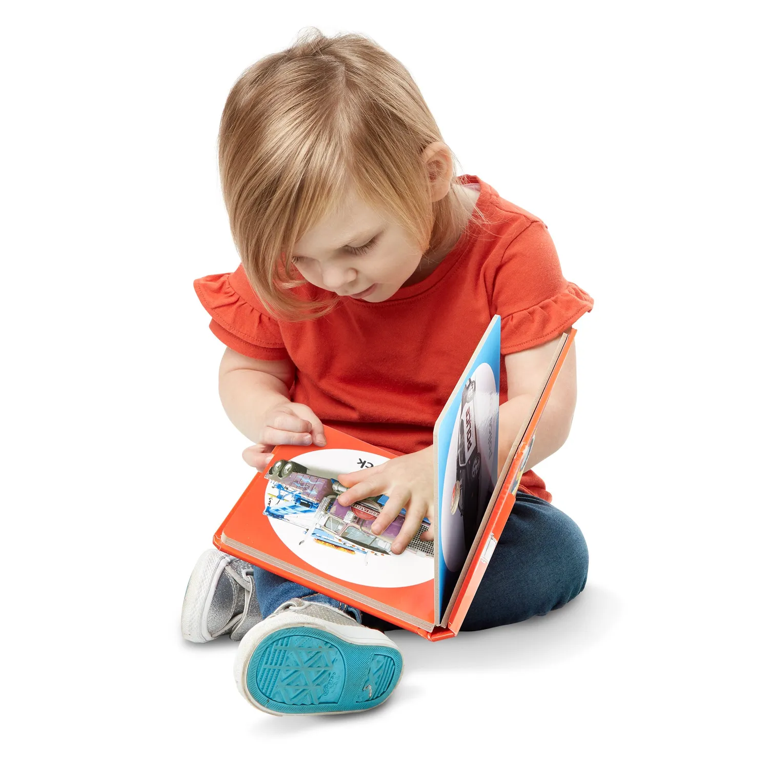 Melissa & Doug Poke-a-Dot Pappbilderbuch Einsatzfahrzeuge