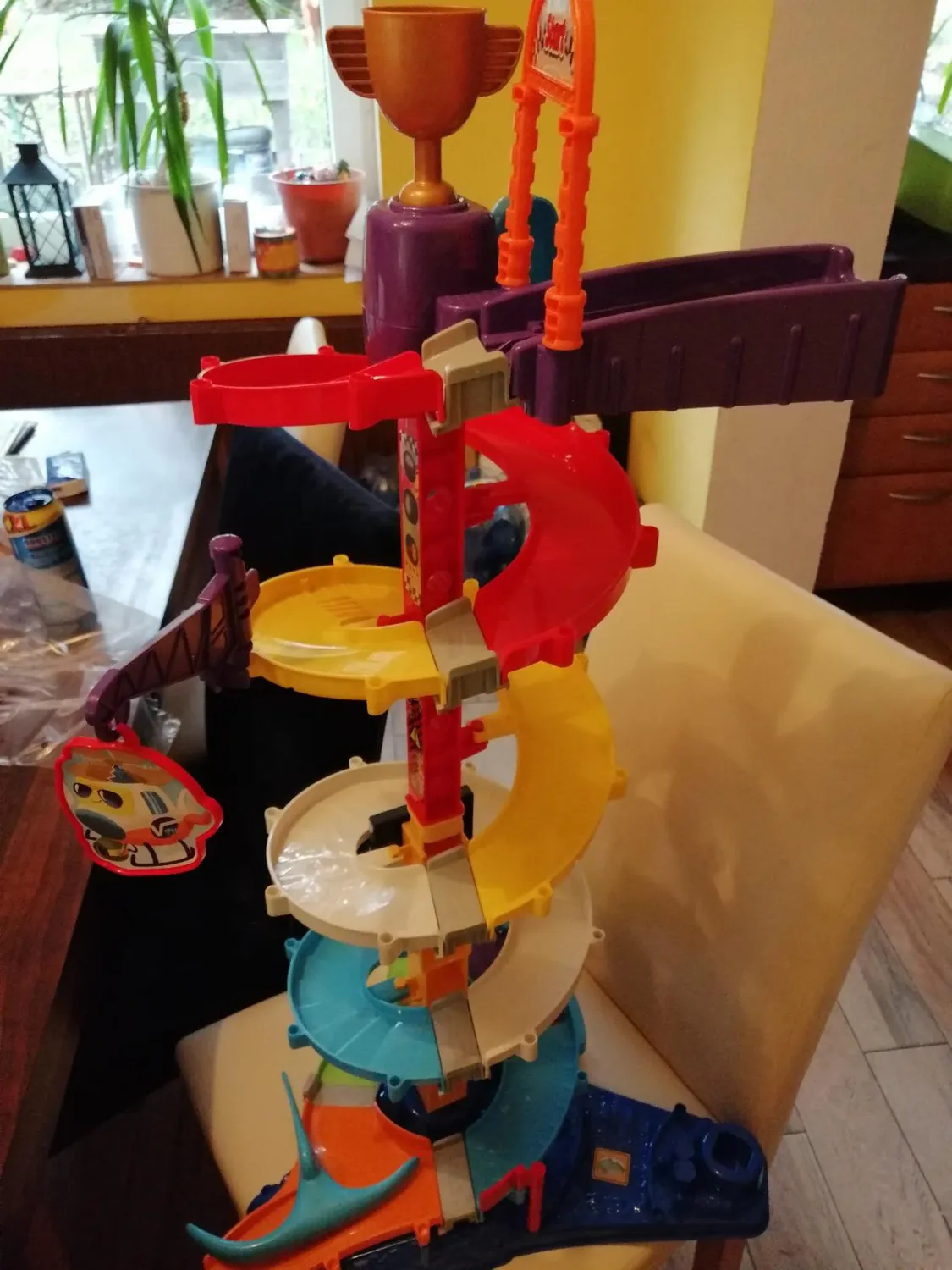 VTech Tut Tut Baby Flitzer 2-in-1 Turboturm Spielset mit Auto