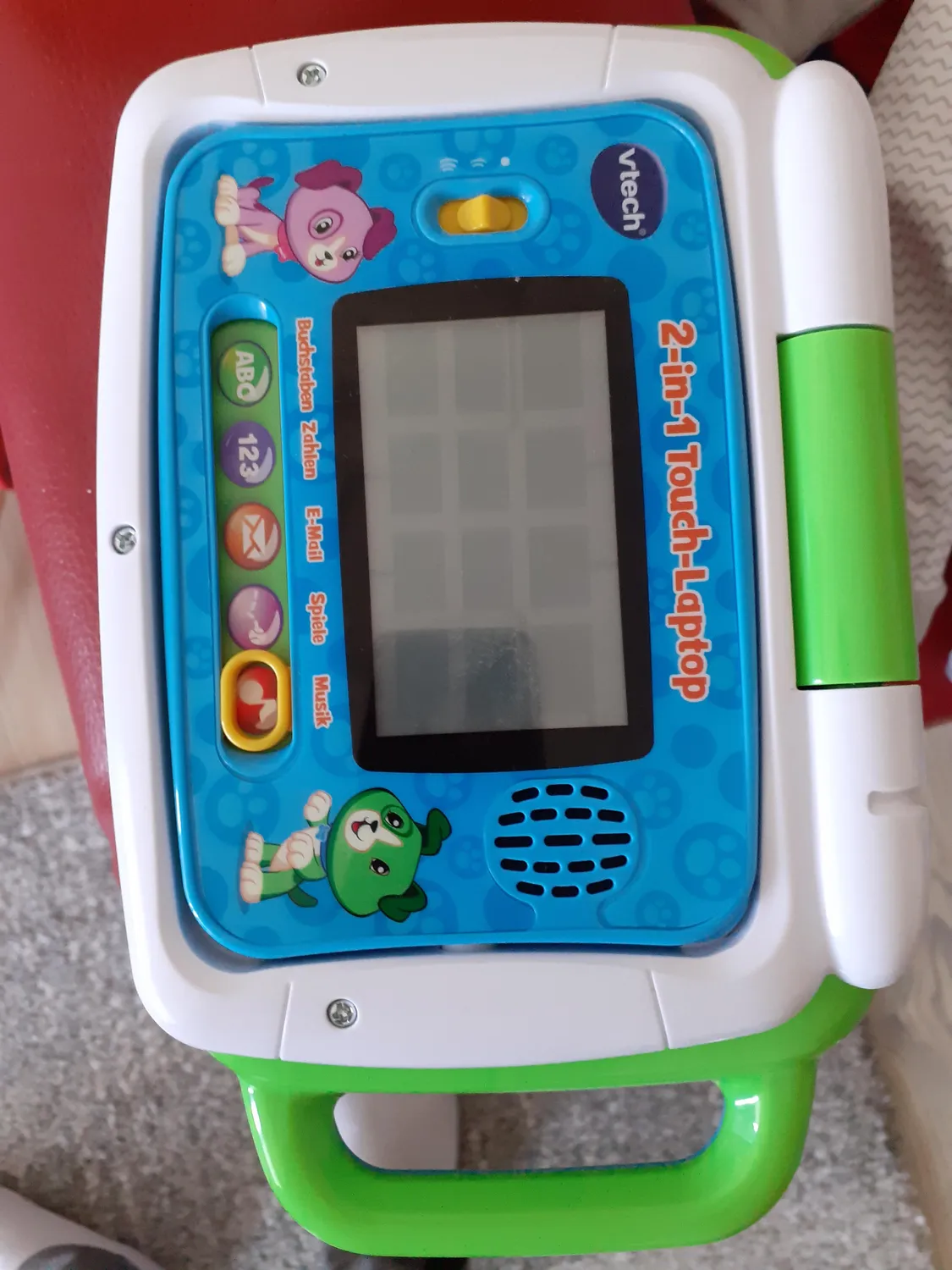 VTech 2-in-1 Touch-Laptop Lerncomputer Mehrfarbig Touchscreen