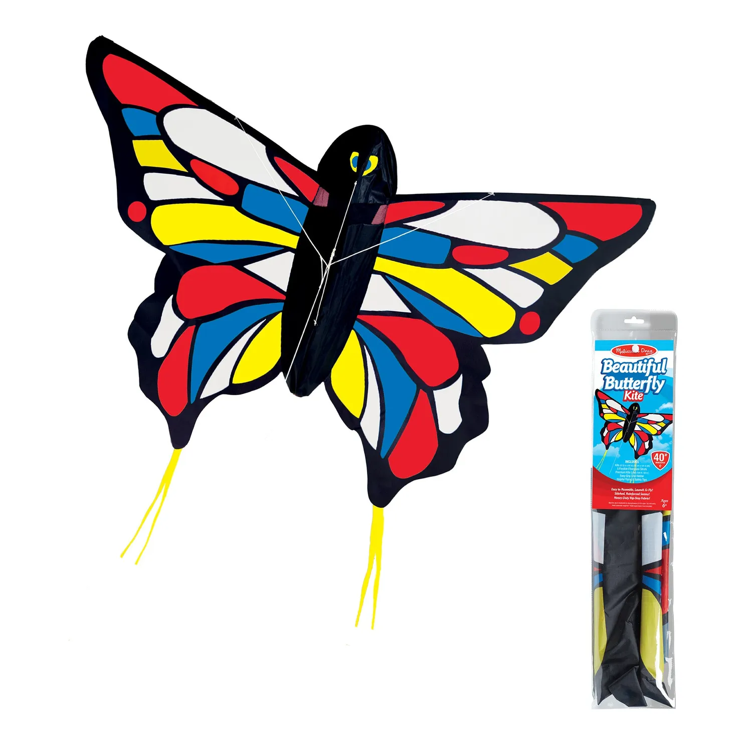 Melissa & Doug Beautiful Butterfly Drachen Schmetterling