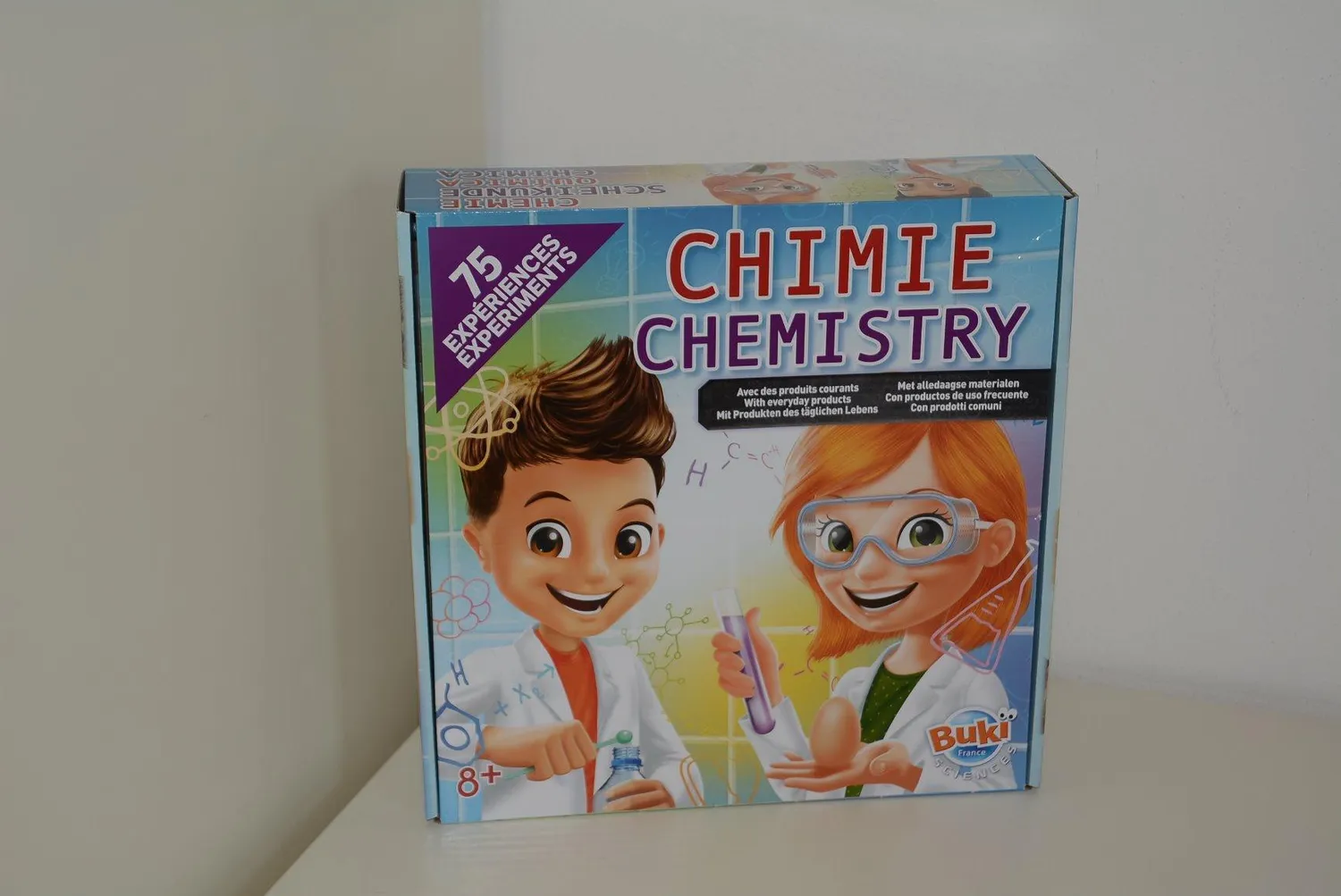 Buki France 8363EU Chemie 75 Experimente Kasten ab 8 Jahren