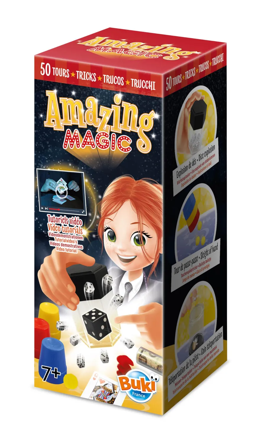 Buki 6063 Amazing Zauberkasten 50 Tricks ab 7 Jahren