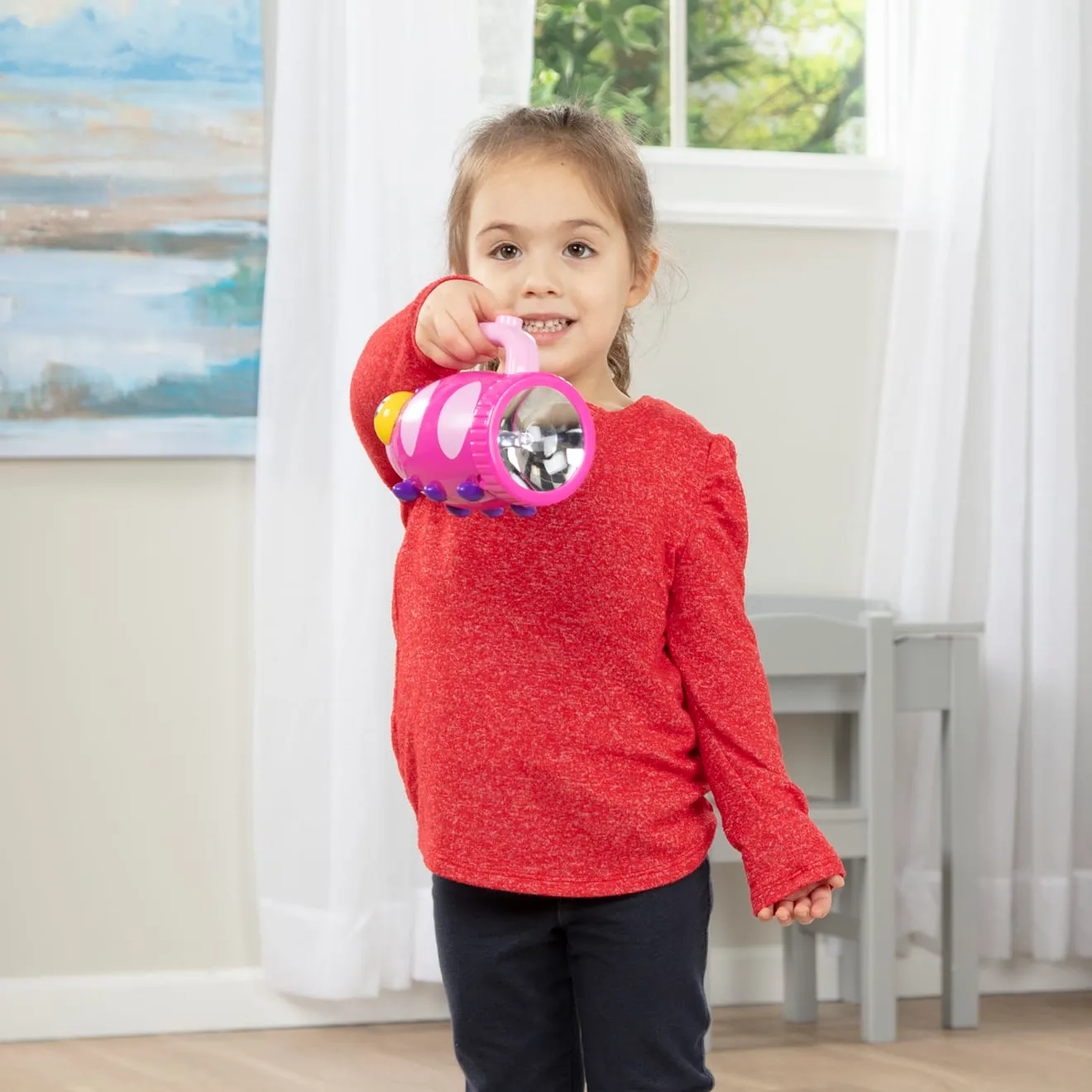 Melissa & Doug Trixie Taschenlampe Marienkäfer für Kinder