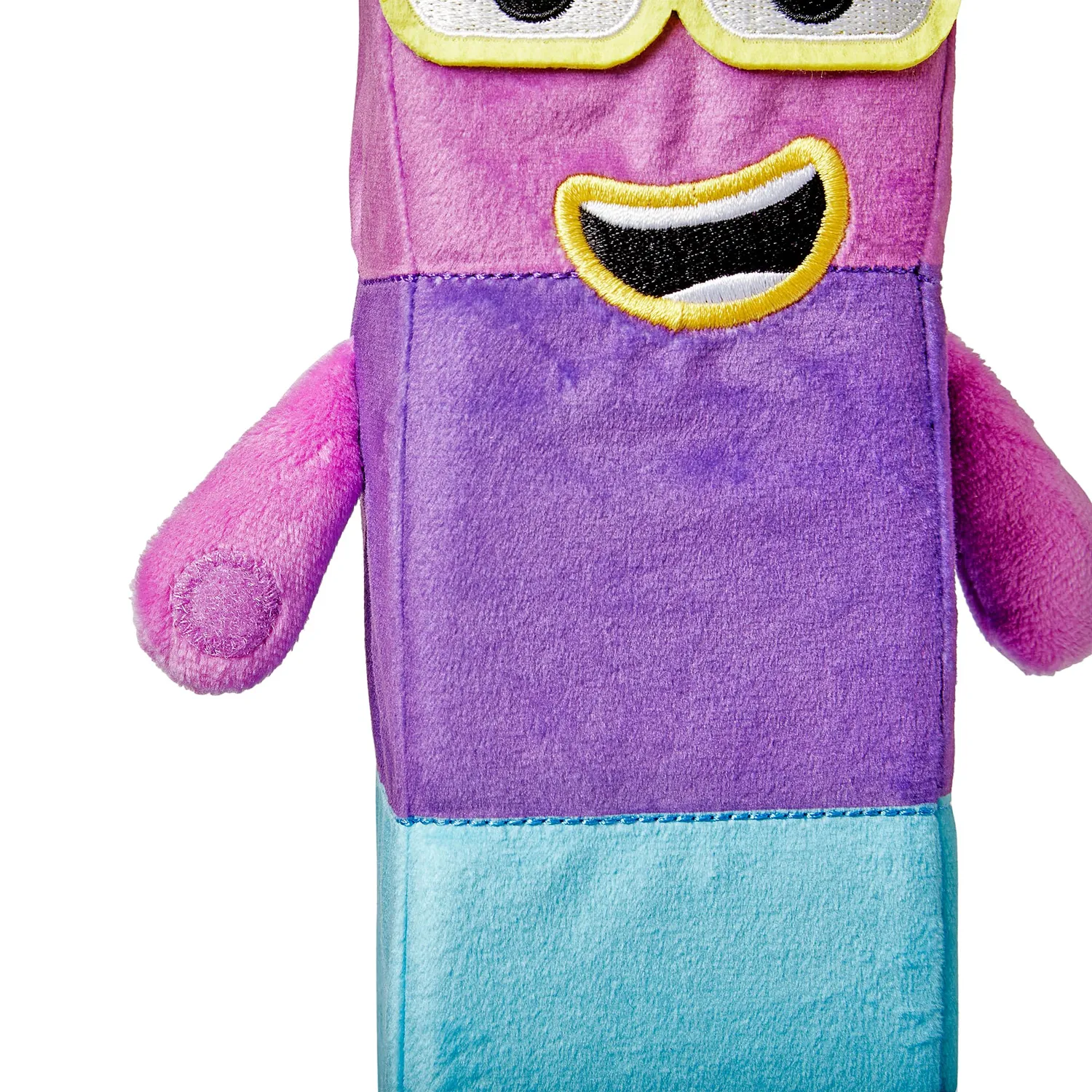 Learning Resources Numberblocks Sieben Plüschfigur 61 cm Regenbogen