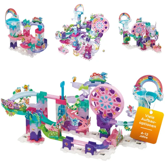 VTech Marble Rush Fairy Garden M500 Kugelbahn Set 78-teilig