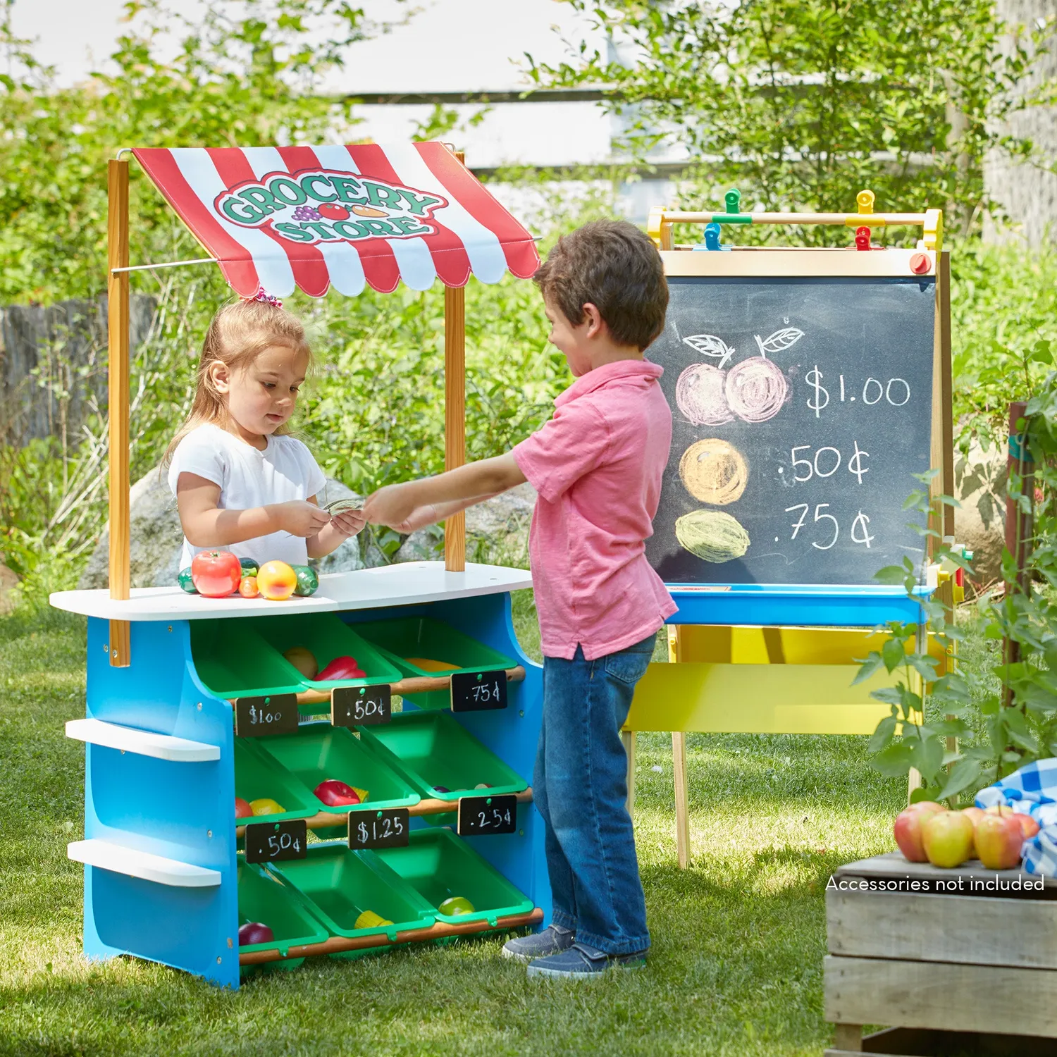 Melissa & Doug Kaufladen Limonadenstand Holz 2in1 ab 3 Jahren