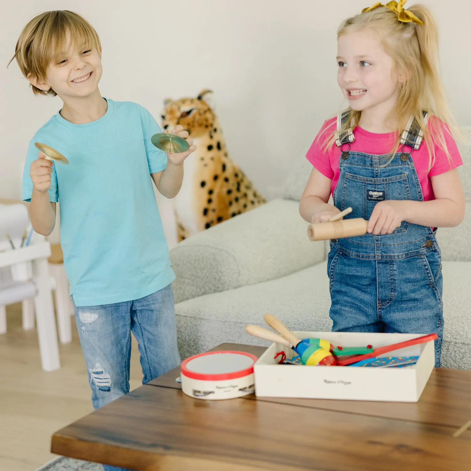 Melissa & Doug Band-in-a-Box Musikinstrumente 10-teilig