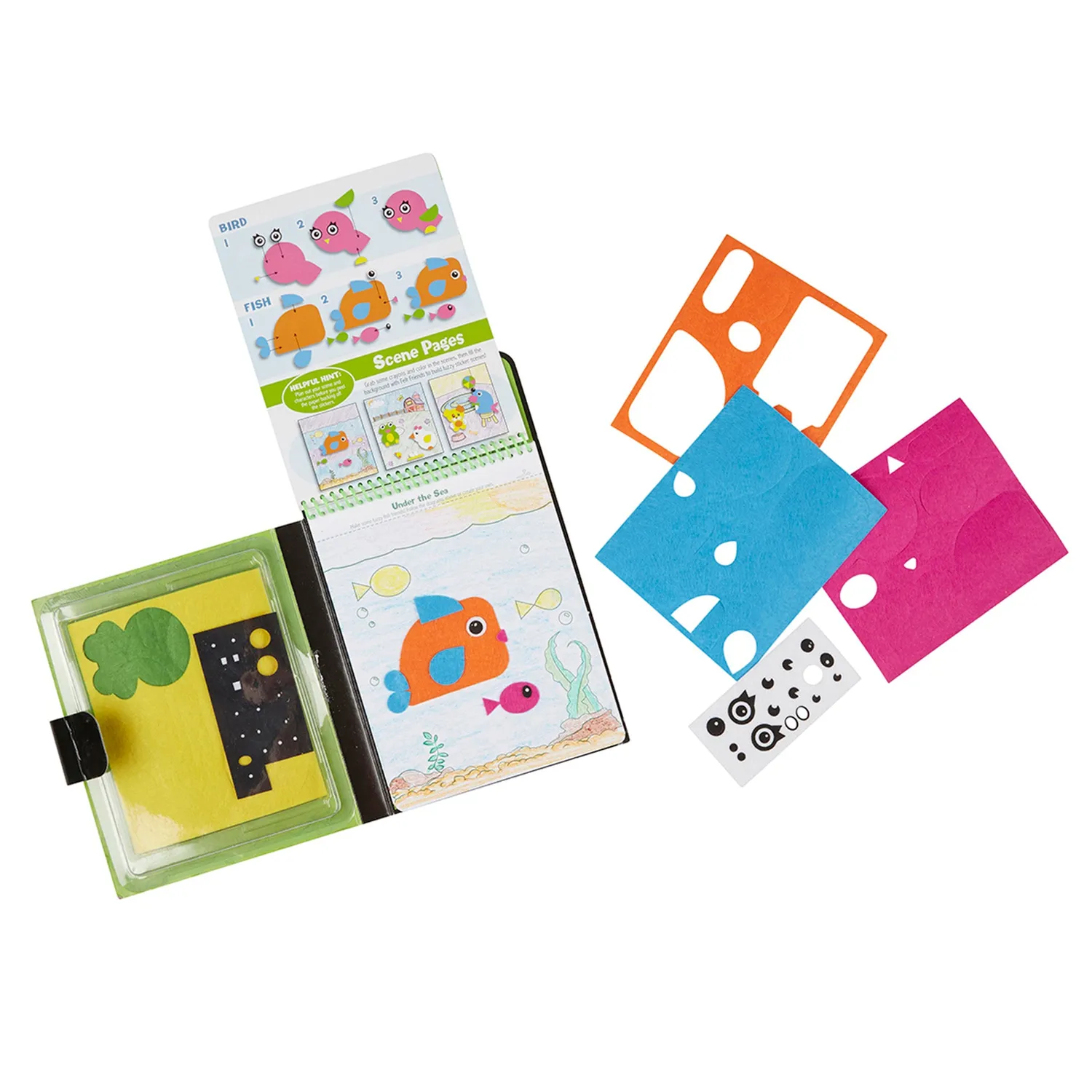 Melissa & Doug On-the-Go Felt Friends Filzsticker-Bastelset