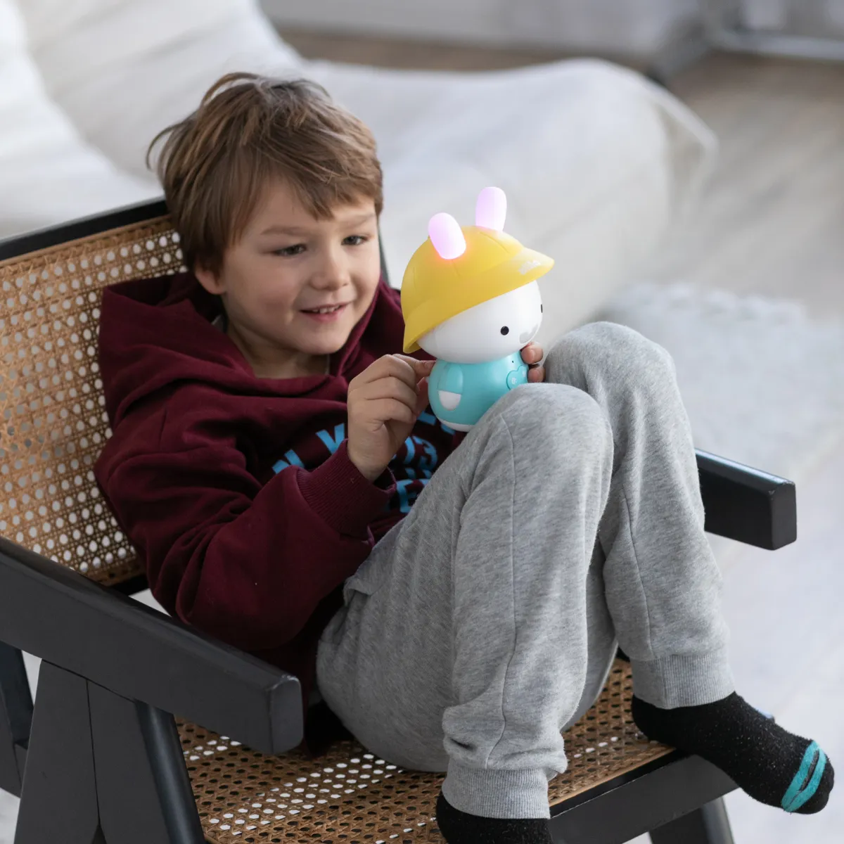 Alilo Baby Bunny G9S+ MP3-Player Nachtlicht gelb Bluetooth