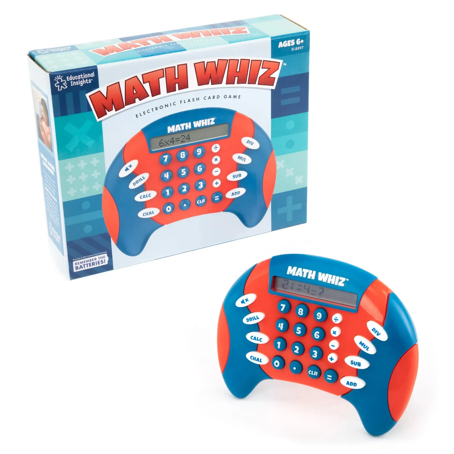 Learning Resources Math Whiz Mathetrainer Rechenspiel ab 6 Jahren