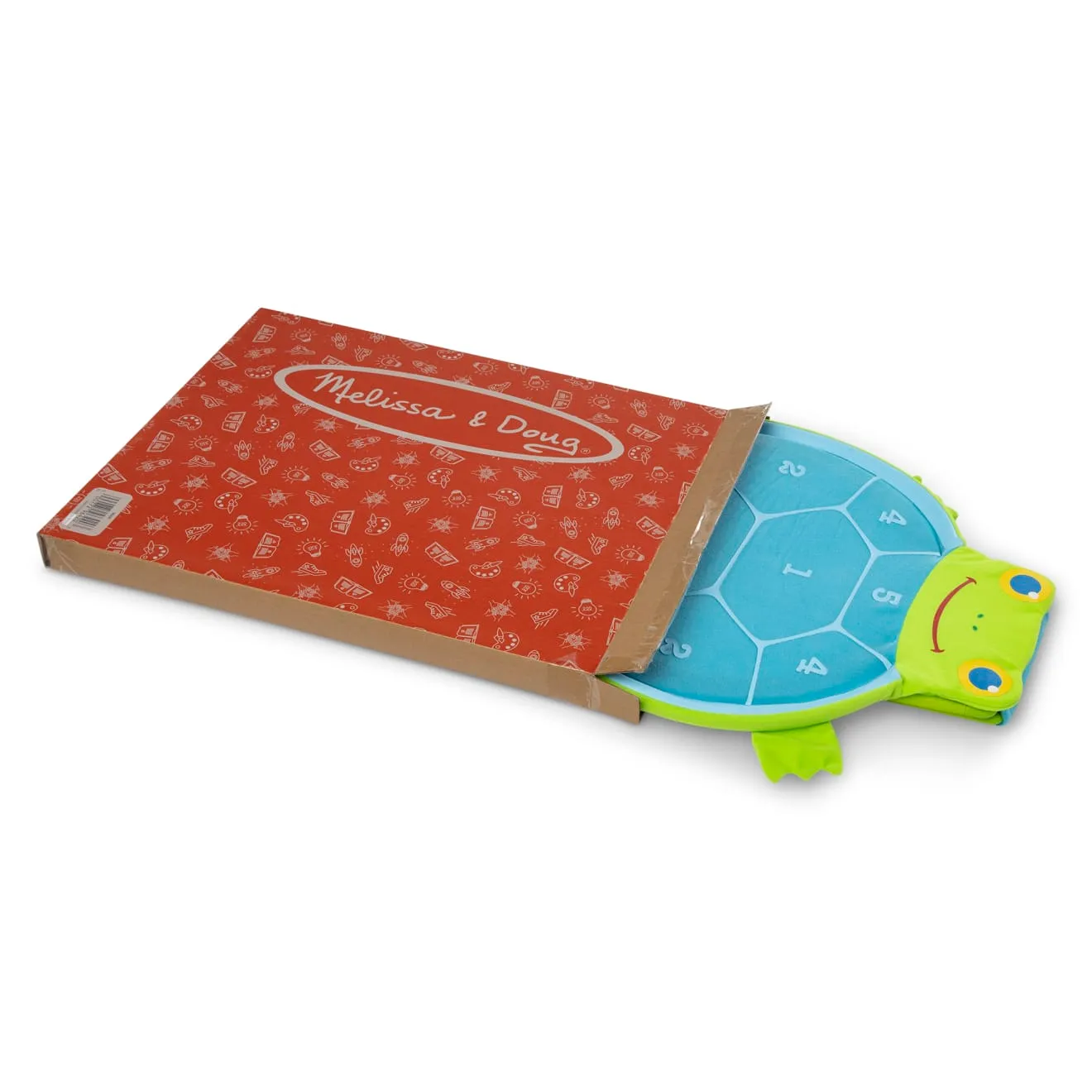 Melissa & Doug Dilly Dally Zielwurfspiel Schildkröte Bohnenbeutel
