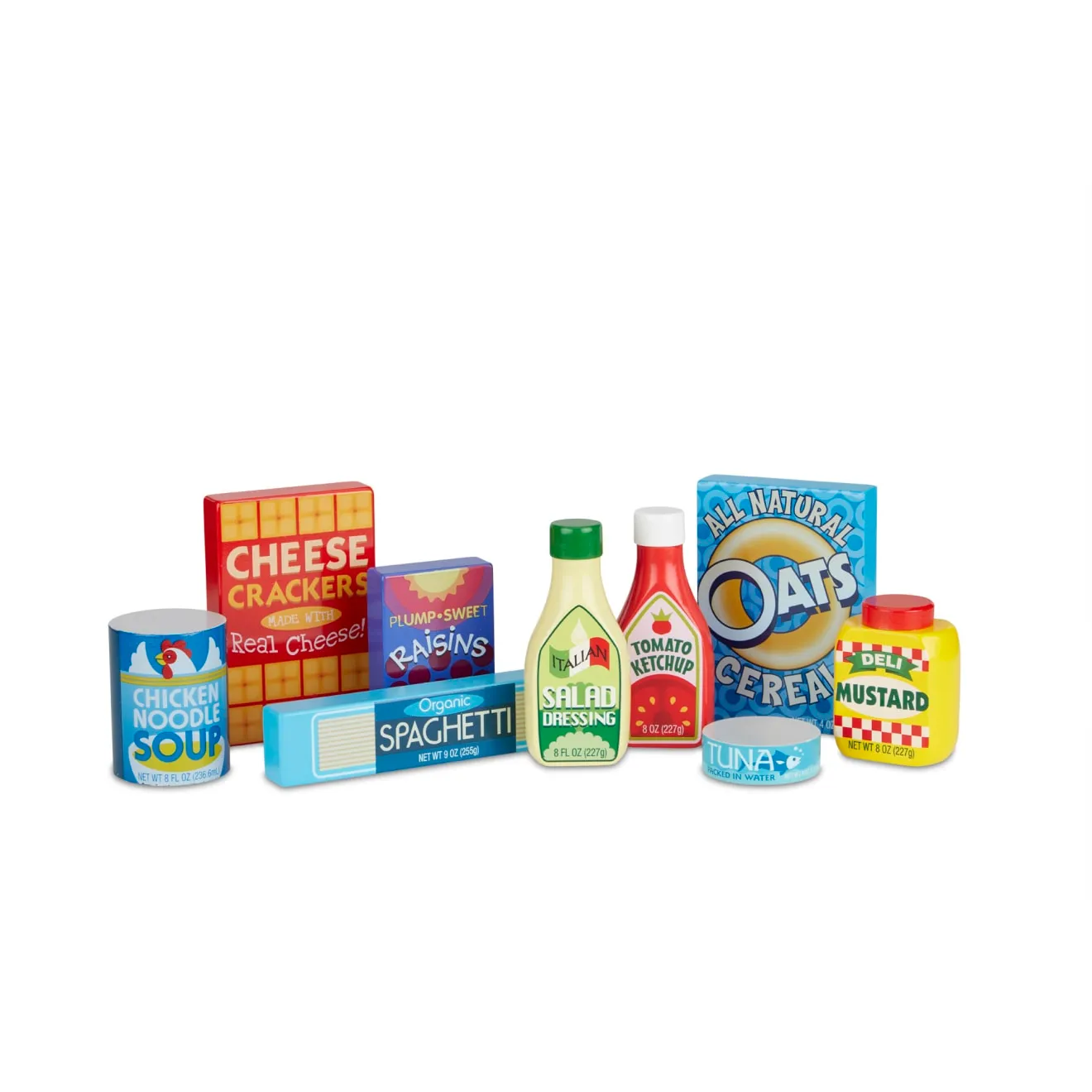 Melissa & Doug Pantry Lebensmittel Holzspielessen 9-teilig