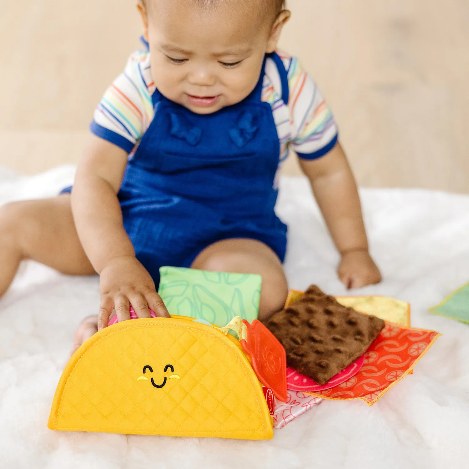 Melissa & Doug Soft Taco Fill & Spill Babyspielzeug Stoff